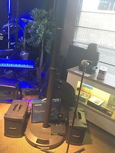 Bose L1 complete system with Dual Bass bens and Shure SLX SM58 wireless package
