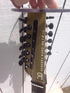 Roberts Roto-neck 12 Dual 12 string Electric Guitar Very Rare rotoneck