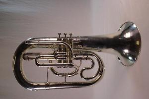Jupiter Quantum 5070S Marching Euphonium SILVER PLATE NICE QuinnTheEskimo
