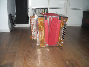 Steirische Harmonika, Melodeon, Bb/Eb/Ab,(B,Es,As) very good Condition