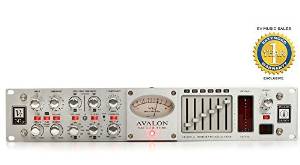 Avalon Design VT-747SP Stereo Class A Vacuum Tube Compressor Silver with 1 Year Free Extended Warranty