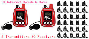 WTG05 Wireless Tour Guide System Earhook Receiver for Tour Guiding Translation
