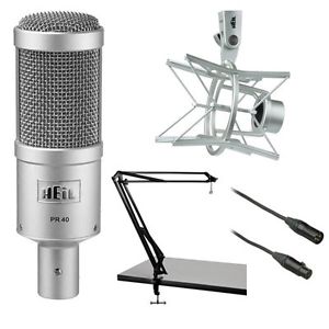 HEiL sound Heil Sound PR 40 Dynamic Cardioid Studio Microphone Bundle with PRSM