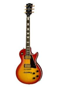 Gibson Les Paul Custom Electric Guitar, Cherry Sunburst, with Gold Hardware
