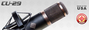 TELEFUNKEN Elektroakustik R-F-T CU-29 "Copperhead" Tube Condenser Microphone