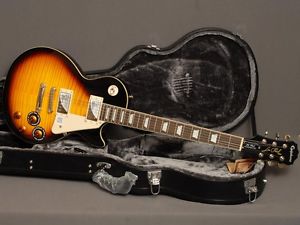 Epiphone Les Paul Standard Plus Top PRO Vintage Sunburst mit Hard Shell Case