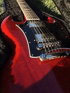 2016 Gibson SG Standard with custom Gator TSA hard shell case.  Luthier set up