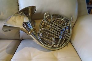 Holton H179 / 279 Double French Horn Nickel Silver with Detachable Screw Bell