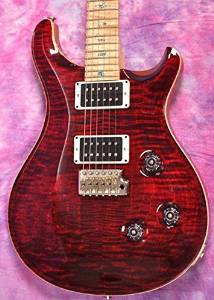 Free Shipping Paul Reed Smith KID Limited Custom 24 Maple Neck Red Tiger Guitar