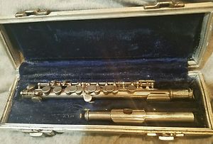 Vintage Silver Wm S Haynes Boston, Mass. Db piccolo, serial #9287