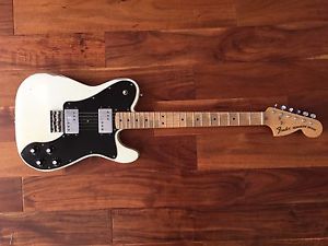 Fender Classic 72 Road worn Roadworn Telecaster Deluxe Electric Guitar white