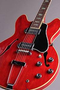 Free Shipping Used Gibson Es-330tdc Cherry 1966 Electric Guitar