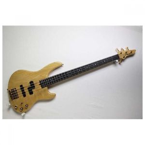 P-Project Pum Natural Ash Body Used Electric Bass Guitar W soft Case Deal Japan