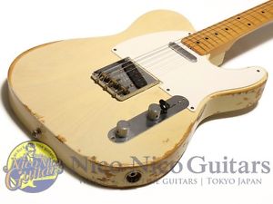 EX Condition Fender Custom Shop 2008 TB '58 Telecaster Relic Blonde from japan