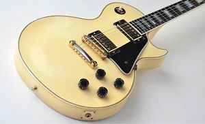 1986 Gibson Les Paul Custom Tim Shaw Pickups ~Alpine WHITE~ Vintage Guitar 1980s