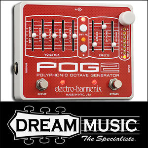 Electro Harmonix EHX POG 2 Polyphonic Octave Generator Effects Pedal RRP$899