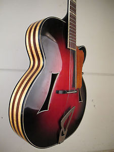 ♫ WOLGANG HÜTTL's OPUS 61  Archtop, vintage Jazzgitarre.