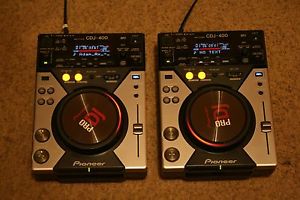 Pair Pioneer CDJ 400