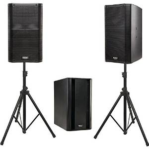 QSC K12 Powered Speaker Package