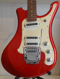 2000's YAMAHA SGV300 Red Metallic Electric Guitar Free Shipping