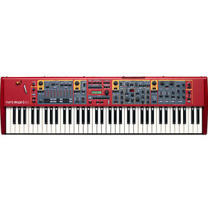 Nord Stage 2 EX Compact 73 key semi-weighted action w/drawbars in box //ARMENS