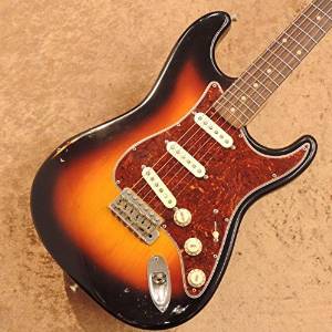 Free Shipping Used Riggio Custom Guitars Sierra Aged 3-tone Sunburst 2013