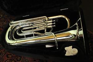 Besson Model 1077-2-0 Performance Eb Tuba in Silver Plate QuinnTheEskimo