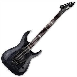ESP LTD MH-401FR-QM-STBLK See Thru Black Electric Guitar **NEW**