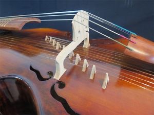 Baroque Style SONG Maestro 6x10 strings 25 1/2 viola da gamba baryton #11072