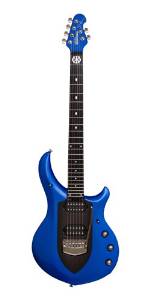 Music Man 600-M4-50-00 Ernie Ball John Petrucci Majesty 6-String Solid-Body Electric Guitar, Siberian Sapphire