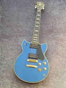 YAMAHA '80 SG2000 Blue Free shipping Guitar Bass from Japan Right hand #E1036
