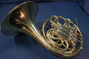 1940 Elkhart Conn 6D Double French Horn with Case and Mouthpiece