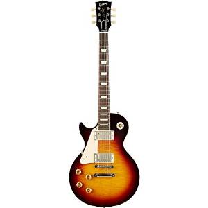 Gibson Custom Shop LPR94LHVOFTNH1 1959 Les Paul Reissue VOS-LH Solid-Body Electric Guitar, Faded Tobacco