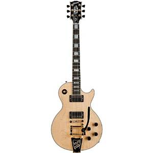 Gibson Custom 2014 Les Paul Custom Made To Measure '60s Slim Neck Gold Bigsby Electric Guitar Natural