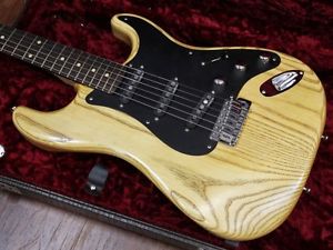 Schecter Progauge Series PS-S-ST Natural Ash Body Used Electric Guitar Japan F/S