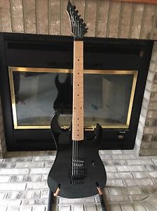 BC Rich Gunslinger Retro Rare Onyx Black With Pickup Upgrade Seymour Duncan