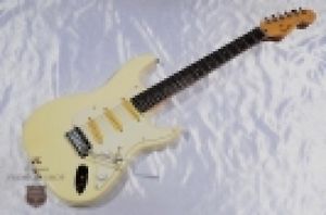 Fender Japan 1989-1990 STS-55 Vintage White Used Electric Guitar F/S EMS