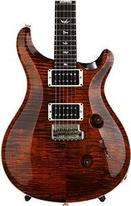 PRS Custom 24, 10-Top with 85/15 Pickups - Pattern Thin, Orange Tiger
