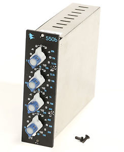 API 550b Modular 4-band Equalizer 500 Series 7 API-selected Frequency Centers