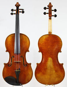 Top Oil Varnish!Best Stradivari Viola 16" Copy!Aubert Bridge!Outstanding Sound