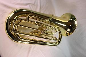 King Model 1135W 3/4 Size 3 Valve Front Action Tuba MINT QuinnTheEskimo