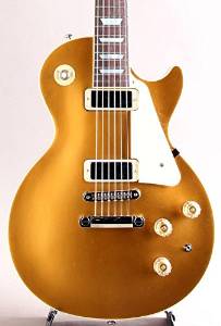 Free Shipping Used Gibson Les Paul Deluxe 2015 Gold Top Electric Guitar