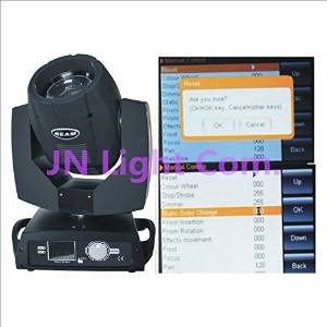 Generic 16/20ch Touch Screen Sharpy 5r Zoom 200w Beam Moving Head Lights with Philip Bulbs 4pcs Lights in 2 Flycases