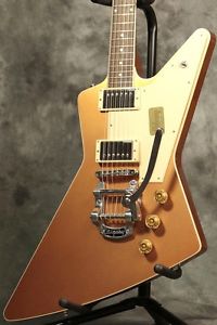 [NEW!] Gibson Custom / Limited Run Explorer Mahogany Prototype Bigsby Copper