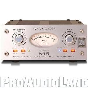 Avalon Design M5 Mono Channel Mic Preamplifier Microphone Preamp NEW