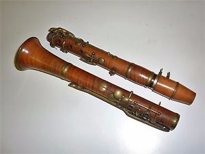 Beautiful Antique Low Pitch Boosey & Hawkes simple system LP clarinet