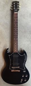 2001 Gibson SG Special in Gloss Ebony Black Electric Guitar