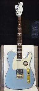 Fender Limited Edition AM Tele,Painted Headcap- Ice Blue Metallic, Magnificent 7