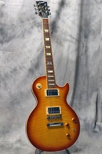 Gibson Run Les Paul Standard Light Flame Top 1 2014 Ltd Honey Burst Used Guitar