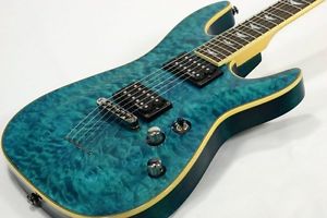 SCHECTER Omen Extreme-6 AD-OM-EXT-6 Trans Ocean Blue Free Shipping